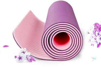 Strauss Eco Friendly Dual Layer Tpe Premium Pink 6 Mm Yoga Mat Buy Strauss Eco Friendly Dual Layer Tpe Premium Pink 6 Mm Yoga Mat Online At Best Prices In India