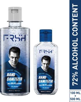 Frsh By Salman Khan Frsh Instance Advanced 100ml 500ml Combo Hand