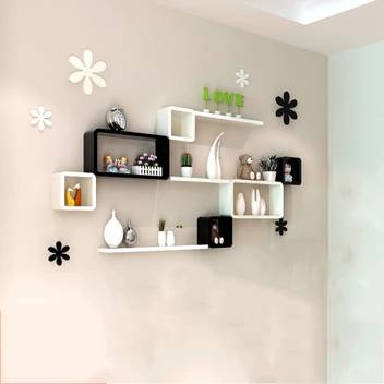 Mark Wood Wall Shelf Storage Storage Wall Hanging Bedroom Bedroom