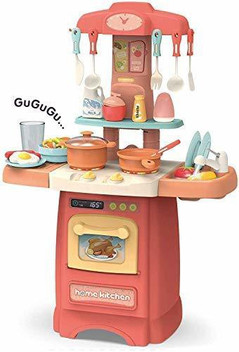 play kitchen with running water