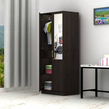 Okra Maple Engineered Wood 2 Door Wardrobe Price In India Buy Okra Maple Engineered Wood 2 Door Wardrobe Online At Flipkart Com
