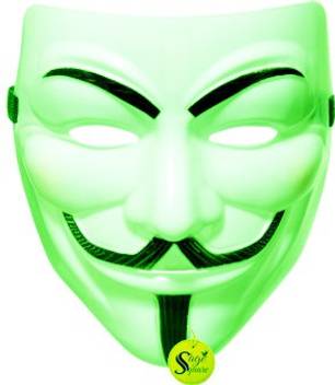 Sage Square Vendetta Comic Face Mask Fawkes Mask Anonymous Edition Face Mask Perfect Fit Cosplay Protest V For Vendetta Dc Comics Party Mask Price In India Buy Sage Square Vendetta Comic Face