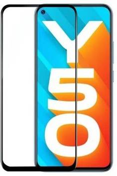 Nkcase Edge To Edge Tempered Glass For Vivo Y50 Nkcase Flipkart Com