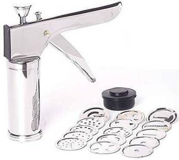 Rr Mall Kitchen Utensils For Kitchen Press Murukku Cookies Noodles Indian Snacks Idiyappam Chakri Namkeen Sev Maker Press With Stainless Steel Jaalis Electric Vegetable Chopper 1 Chopper Price In India Buy Rr Mall Kitchen Utensils For Kitchen Press