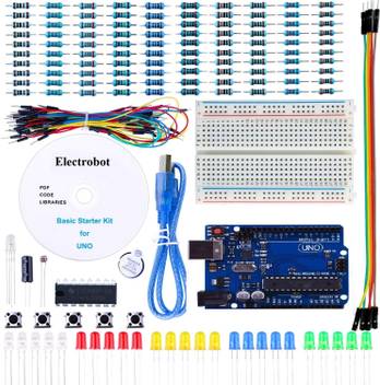 Electrobot Arduino Uno Project Basic Starter Kit With Tutorials