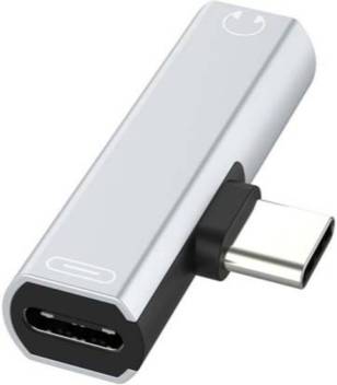 House Of Sensation 2 In 1 Type C To 3 5mm Jack Earphone Charging Converter 0 M Usb Type C Cable House Of Sensation Flipkart Com
