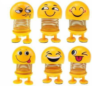 car dashboard emoji toys