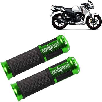 Rhtdm Apache Rtr 160 4v Motorcycle Handle Grip Black Green 1 Pair 7621 Bicycle Handle Grip Price In India Buy Rhtdm Apache Rtr 160 4v Motorcycle Handle Grip Black Green 1 Pair 7621