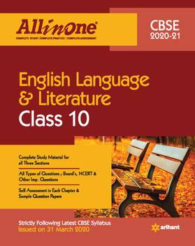 Cbse All In One English Language Literature Class 10 For 2021 Exam Buy Cbse All In One English Language Literature Class 10 For 2021 Exam By Unknown At Low Price