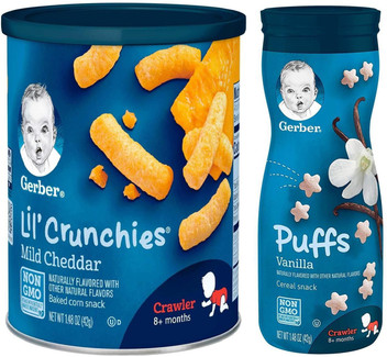 gerber cheddar puffs