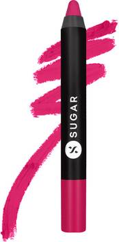 Sugar Matte As Hell Crayon Lipstick 30 Lillian Rose Magenta Price In India Buy Sugar Matte As Hell Crayon Lipstick 30 Lillian Rose Magenta Online In India Reviews Ratings Features Flipkart Com
