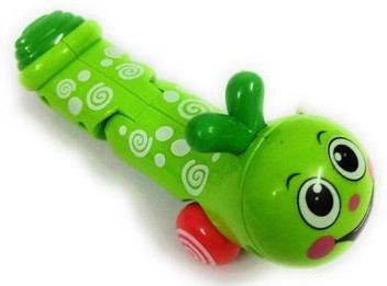 caterpillar rattle toy