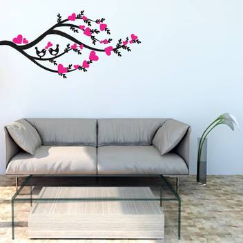 crystalsign wall sticker for living