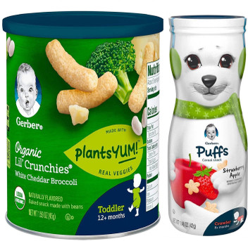 gerber cheddar puffs