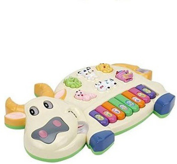 cow piano toy