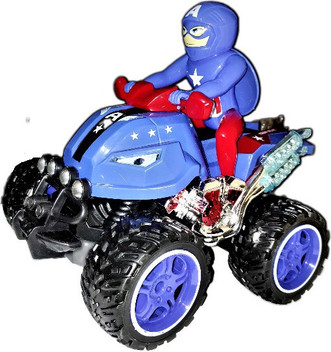 captain america motorcycle toy