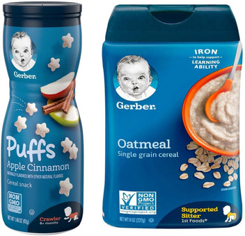 gerber apple cinnamon oatmeal