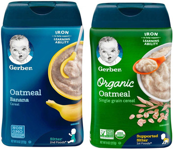 gerber banana cereal