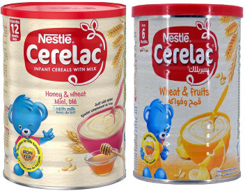 nestum wheat and fruits