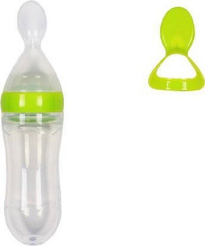 squeeze spoon feeding bottle