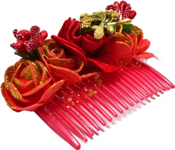 artificial flower clips hair accessories