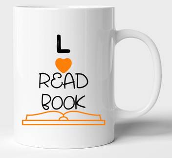 Blissart I Read Book White Best For Gift Ceramic Mug Price In India Buy Blissart I Read Book White Best For Gift Ceramic Mug Online At Flipkart Com