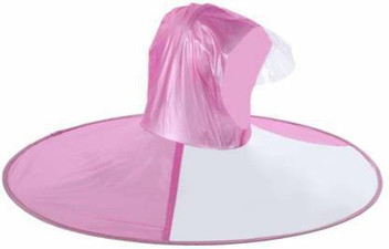 umbrella hat pink