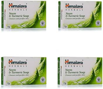 Himalaya Neem Turmeric Soap 75gm Pack Of 4 4 Price In India Buy Himalaya Neem Turmeric Soap 75gm Pack Of 4 4 Online In India Reviews Ratings Features Flipkart Com