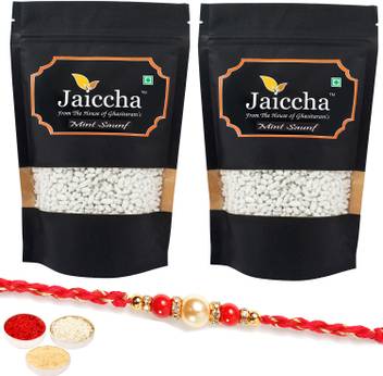 Jaiccha Rakhi Gifts Mukhwas Mint Saunf 400 Gms In Black Paper Pouch With Pearl Rakhi Combo Price In India Buy Jaiccha Rakhi Gifts Mukhwas Mint Saunf 400 Gms In Black Paper Pouch With Sanwa pearl & gems limitedauthorized distributor by kyocera. flipkart