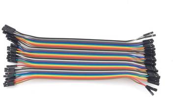 Hari Enterprise 40pcs Dupont Cable Jumper Wire Dupont Line Female To Female Dupont Line cm 1p 1p For Arduino Miscellaneous Electronic Hobby Kit Price In India Buy Hari Enterprise 40pcs Dupont Cable