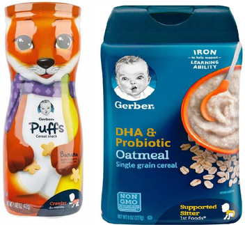 gerber probiotic oatmeal cereal