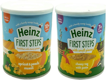 heinz first steps cheesy veg with pasta
