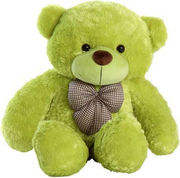 green bear stuffed animal