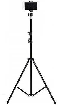 Subton 7 Feet Big Height Tripod Stand For Light Mobile Phone Camera For Beauty Parlor Saloon Studio Bridal Make Over Online Video Calling Conference Tutorials Tripod Subton Flipkart Com