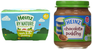 heinz baby chocolate pudding