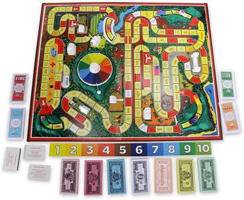 Hasbro Gaming The Game Of Life Board Game For Families And Kids Ages 9 And Up Game For 2 4 Players Board Game Accessories Board Game The Game Of Life Board Game