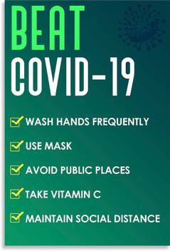 Follow Instruction To Beat Corona Covid 19 Quotes Inspirational Quotes Design Awesome Motivational Quirky Painting