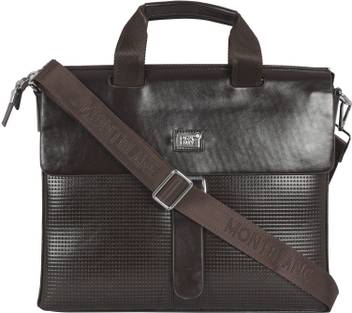 Montblanc Laptop Bag Mb001 Brown Waterproof Messenger Bag Messenger Bag Flipkart Com Montblanc's leather collection uses only the finest grade leather. montblanc laptop bag mb001 brown