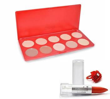 Ads Color Series 10 Color Concealer With Lipstick Rubber Band Aotr Price In India Buy Ads Color Series 10 Color Concealer With Lipstick Rubber Band Aotr Online At Flipkart Com