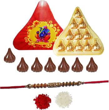 Kinoki Chocolatte Modak Box With Rakhi Roli Chawal Rakhi Gift For Brother Assorted Gift Box Price In India Buy Kinoki Chocolatte Modak Box With Rakhi Roli Chawal Rakhi Gift For Brother Time 12 pm to 3.30 pm.