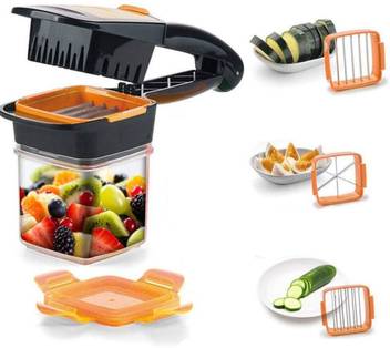 Kitchen India Manual Vegetable Dicer Chopper 5 In 1 Multi Function