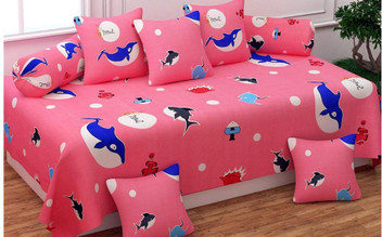 diwan cot bed sheets online