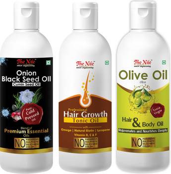 The Nile Onion Black Seed Hair Oil Preventing Hair Loss Promoting Hair Growth Oil 100