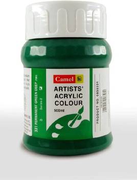 Flipkart Com Camel Kokuyo Artist Acrylic Permanent Green Deep 331 No 500ml 1 Available in 10ml,15ml, 100ml and 500ml. camel kokuyo artist acrylic permanent green deep 331 no 500ml 1