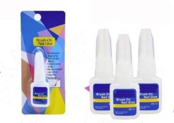 Dios 4 Pcs Best Quality Strong Brush On Nail Glue For Acrylic Nails Fake Nails And Nail Art White Price In India Buy Dios 4 Pcs Best Quality Strong Brush On Most nail glues will have similar ingredients, but. nail glue for acrylic nails fake nails