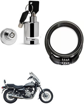 bajaj avenger helmet lock