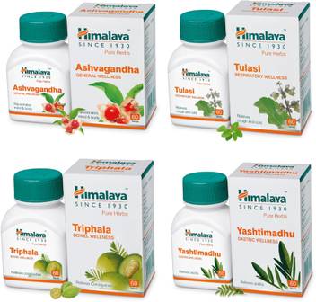 Himalaya Ashvagandha Yashtimadhu Tulasi Triphala Price In India Buy Himalaya Ashvagandha Yashtimadhu Tulasi Triphala Online At Flipkart Com