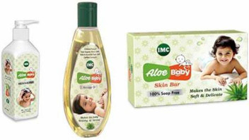 imc aloe baby massage oil