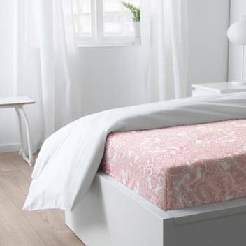 Ikea 152 Tc Cotton Single Printed Bedsheet Buy Ikea 152 Tc Cotton Single Printed Bedsheet Online At Best Price In India Flipkart Com