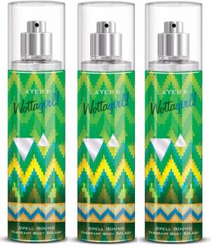 Layer R Wottagirl Wottagirl Spell Bound 135ml 3 Pcs 1008 Body Spray For Women Price In India Buy Layer R Wottagirl Wottagirl Spell Bound 135ml 3 Pcs 1008 Body Spray For Women Online